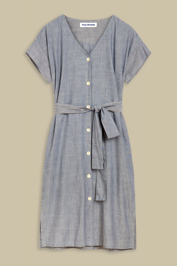 MIA | BLUE FINE STRIPE