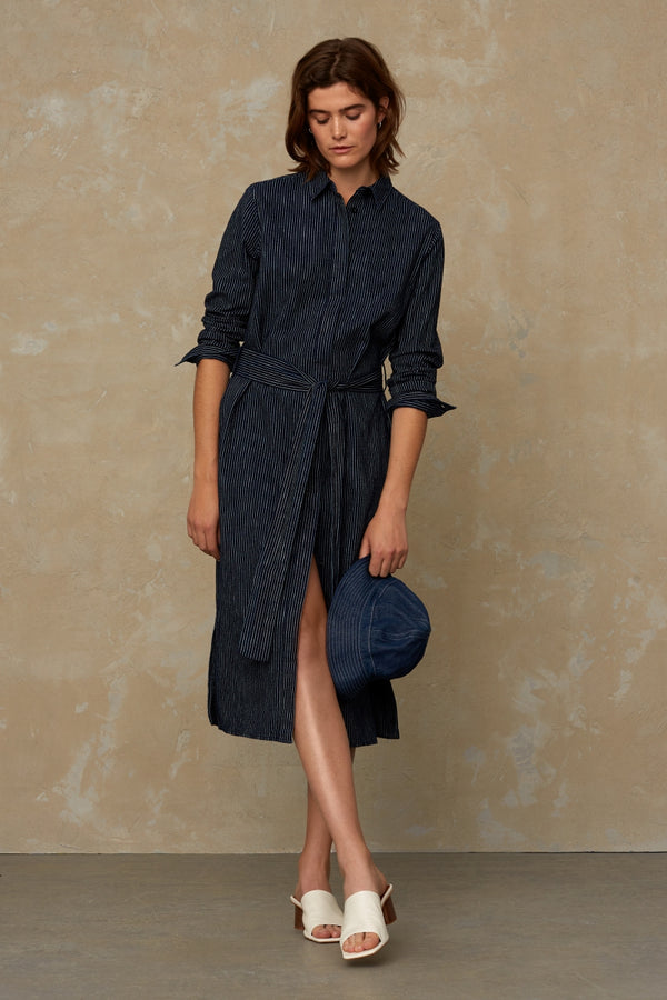 MAGGY | STRIPE INDIGO