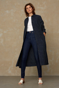 MAGGY | STRIPE INDIGO