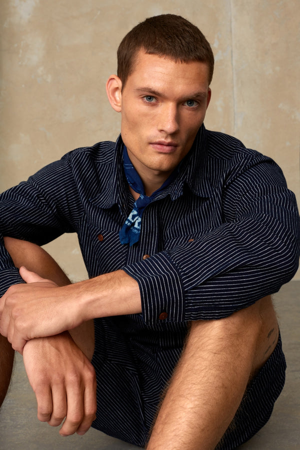 CRONUS | STRIPE INDIGO