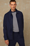 DAVID | INDIGO CRINKLE