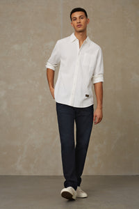ENDA POCKET | SEERSUCKER WHITE