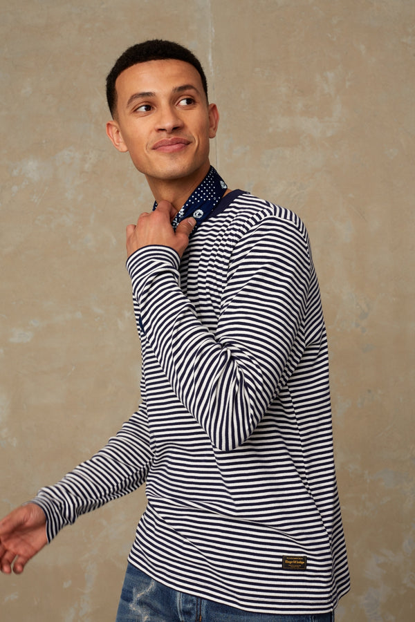 NEZER | STRIPE NAVY