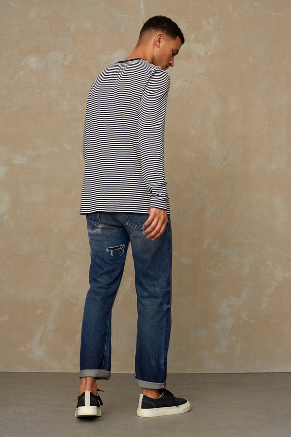 NEZER | STRIPE NAVY