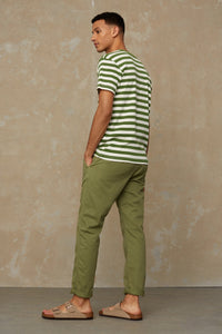 DARIUS | LODEN GREEN STRIPE