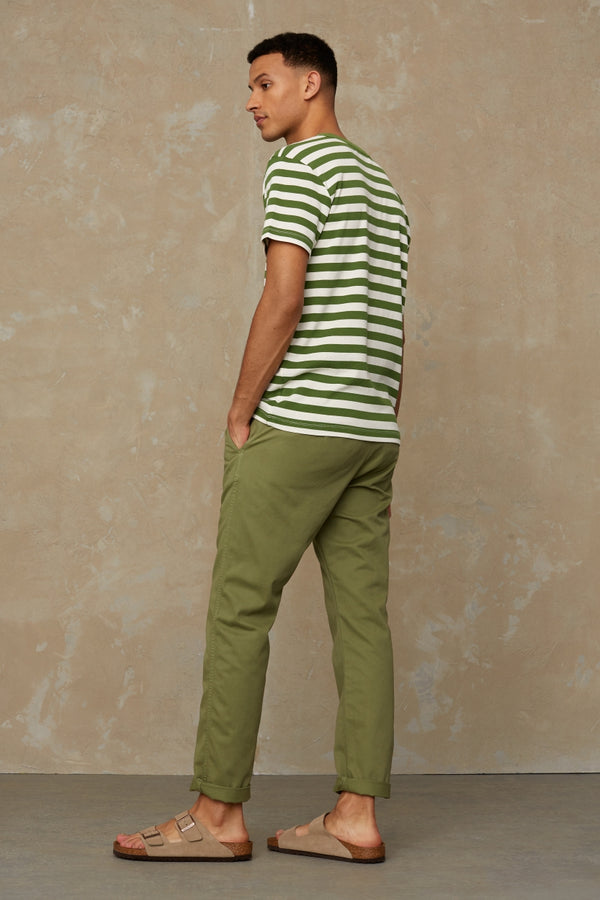 DARIUS | LODEN GREEN STRIPE