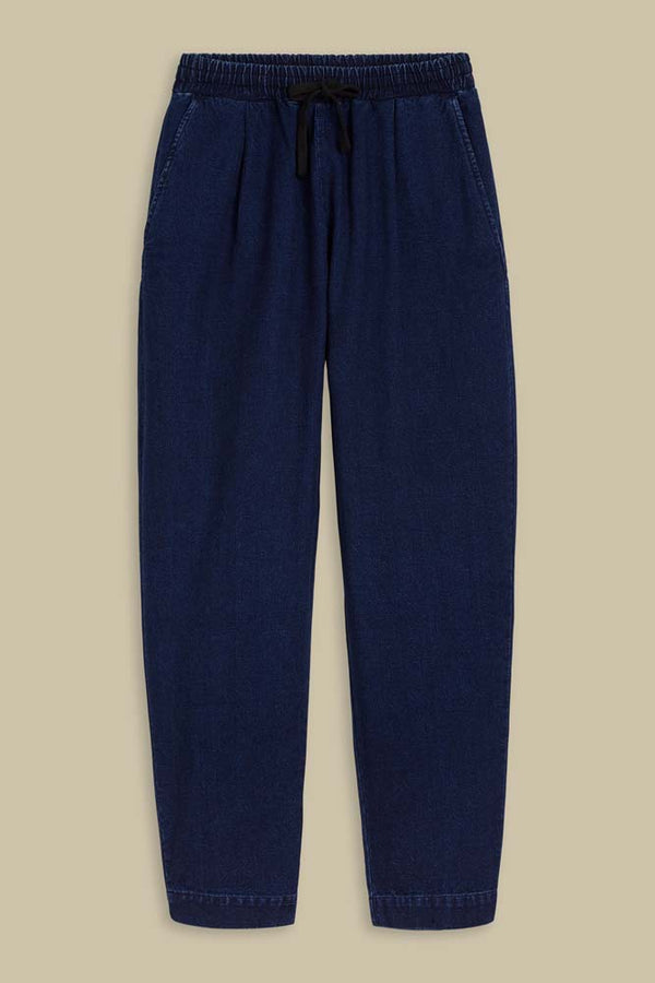 LOURDES | INDIGO CRINKLE