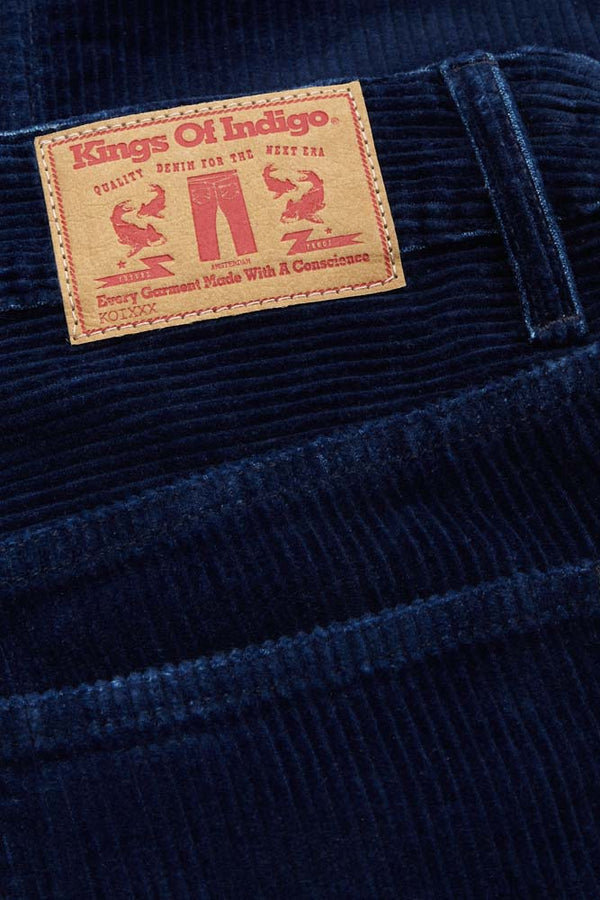 CAROLINE CROPPED | DARK INDIGO CORD