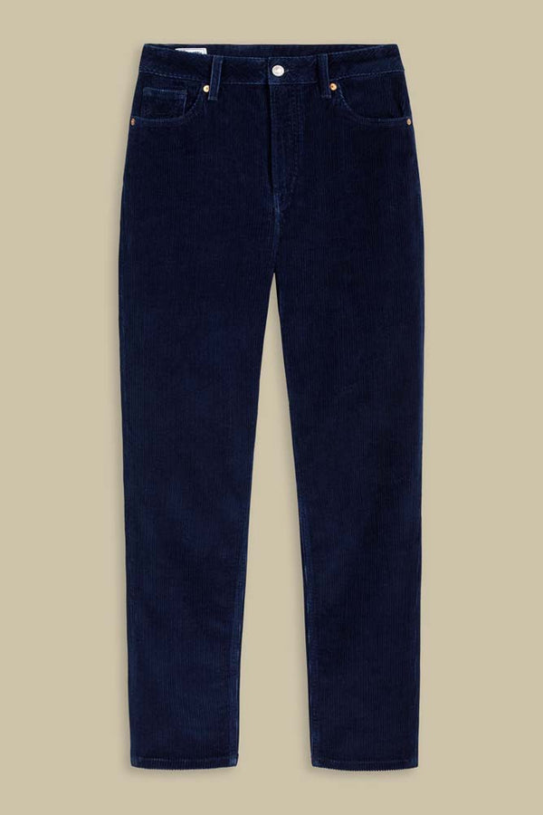 CAROLINE CROPPED | DARK INDIGO CORD