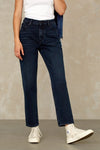 CAROLINE CROPPED | CLEAN XAVIER BLUE BLACK