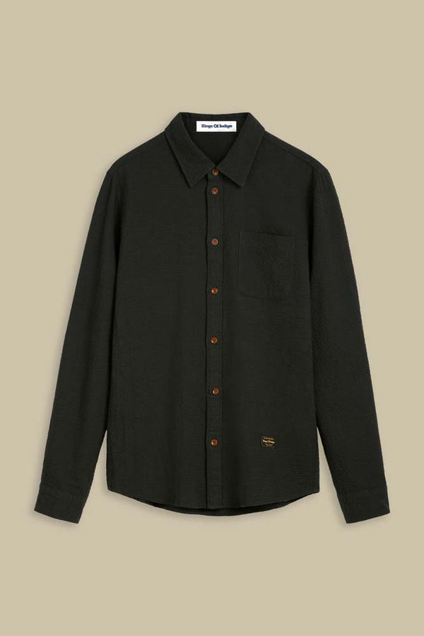 ENDA POCKET | SEERSUCKER DEEP FOREST