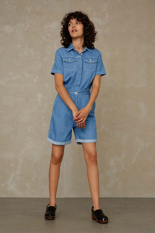 ADELA PLAYSUIT | CLEAN LIGHT