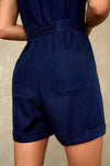 LOUISE PLAYSUIT | BLUE BLUE TENCEL