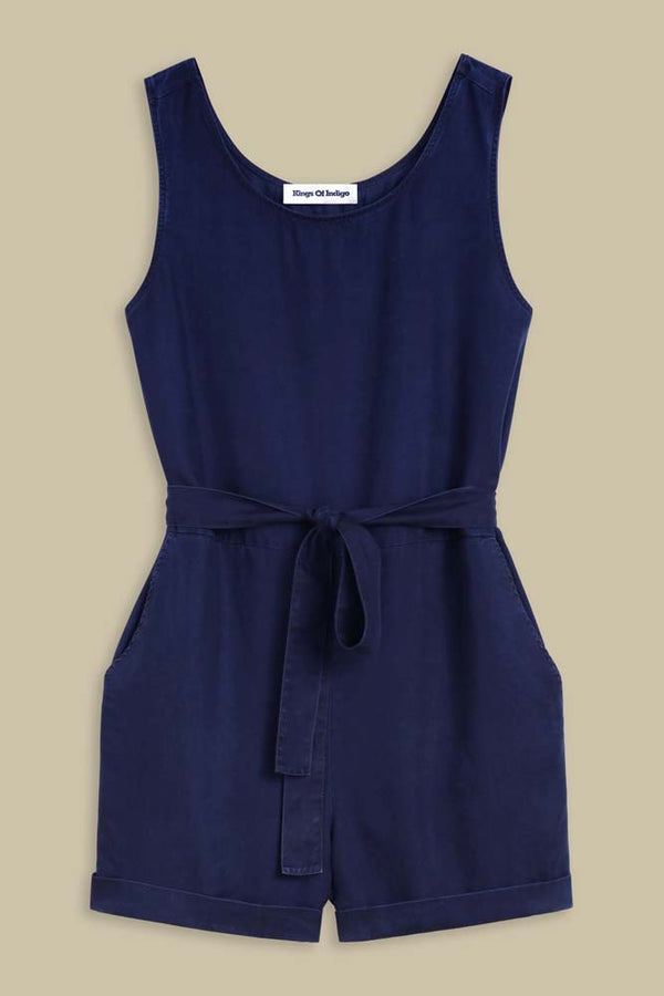 LOUISE PLAYSUIT | BLUE BLUE TENCEL