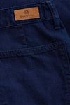 LEILA CROPPED | INDIGO CRINKLE