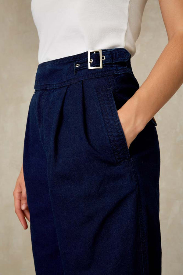 KALINDI | INDIGO CRINKLE