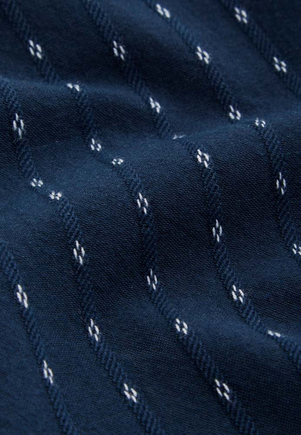 LOURDES | NAVY JACQUARD