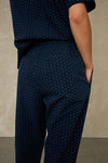 LOURDES | NAVY JACQUARD
