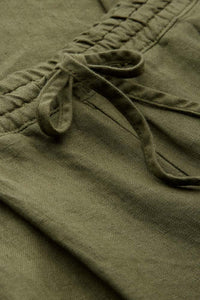 LOURDES | LEAF GREEN LINEN