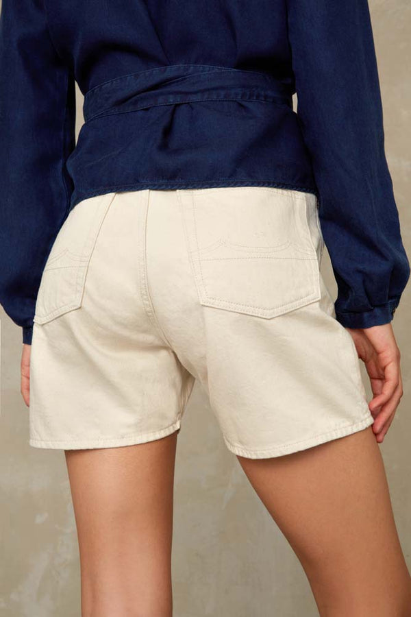 LIORA SHORT | ECRU RECYCLED
