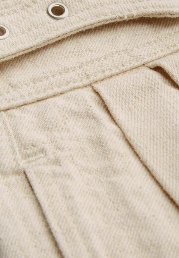 KALINDI SHORT | ECRU HEMP