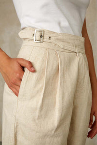 KALINDI SHORT | ECRU HEMP