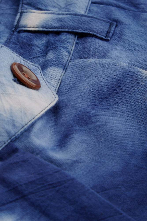 MARISOL SHORT | INDIGO TIE DYE