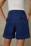 MARISOL SHORT | BLUE LINEN