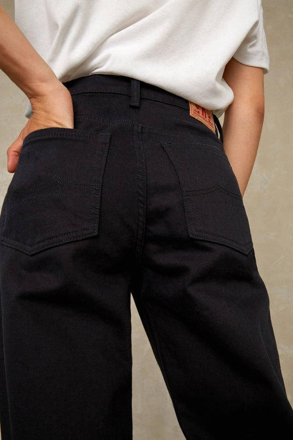 CAROLINE CROPPED | CLEAN MIGNON STAY BLACK