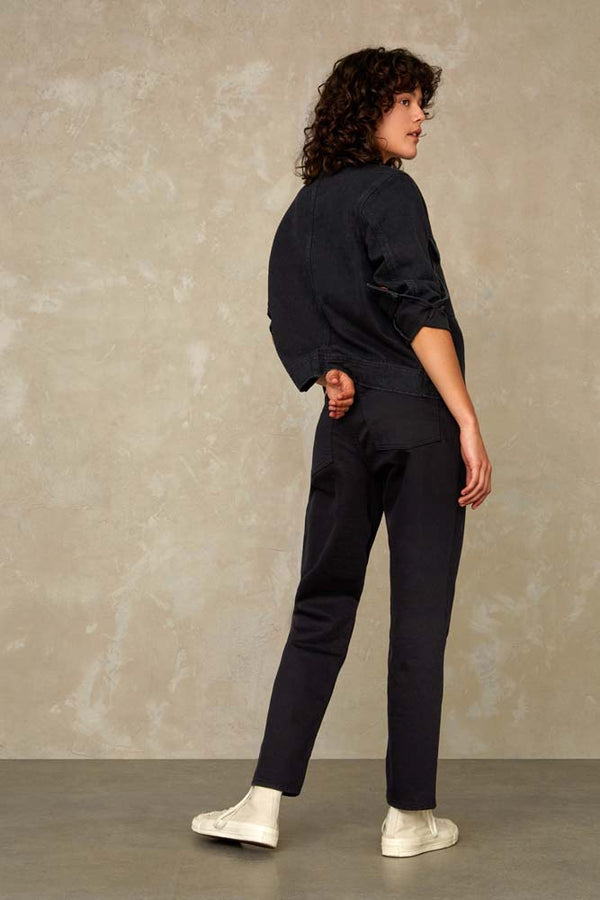 CAROLINE CROPPED | CLEAN MIGNON STAY BLACK