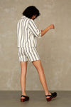 LAVINIA | ECRU STRIPE