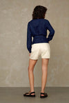 SEBASTIA TOP | BLUE BLUE TENCEL