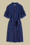 CALEDONIA | BLUE LINEN