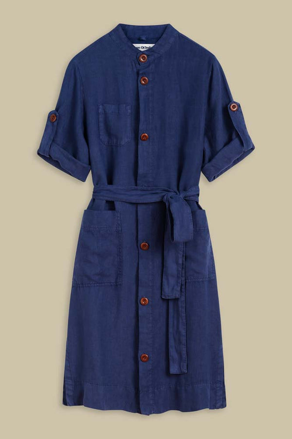 CALEDONIA | BLUE LINEN