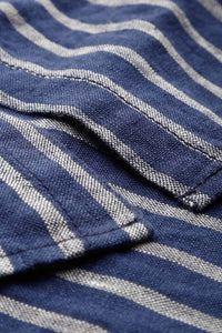 CATRIEN | LINEN NAVY STRIPE