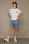 BIDATSU | BLUE FINE STRIPE