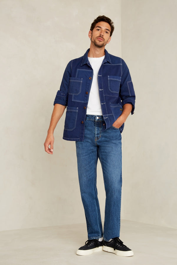 DUNCAN | WORKER BLUE PANEL