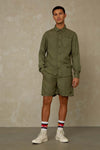 ENDA POCKET | LEAF GREEN LINEN