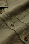 ENDA POCKET | LEAF GREEN LINEN