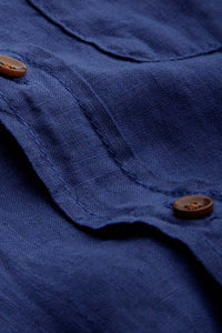 ENDA POCKET | BLUE LINEN