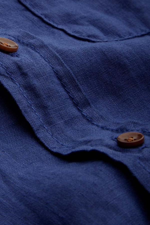 ENDA POCKET | BLUE LINEN
