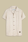 BALDER | LINEN STRIPE RED