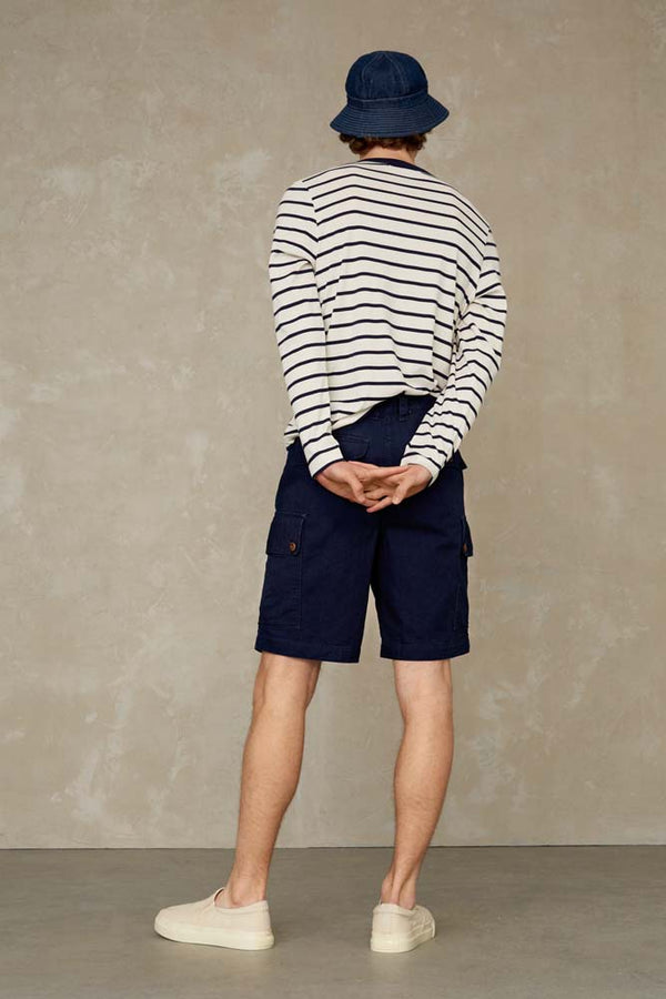 NEZER | BRETON STRIPE NAVY