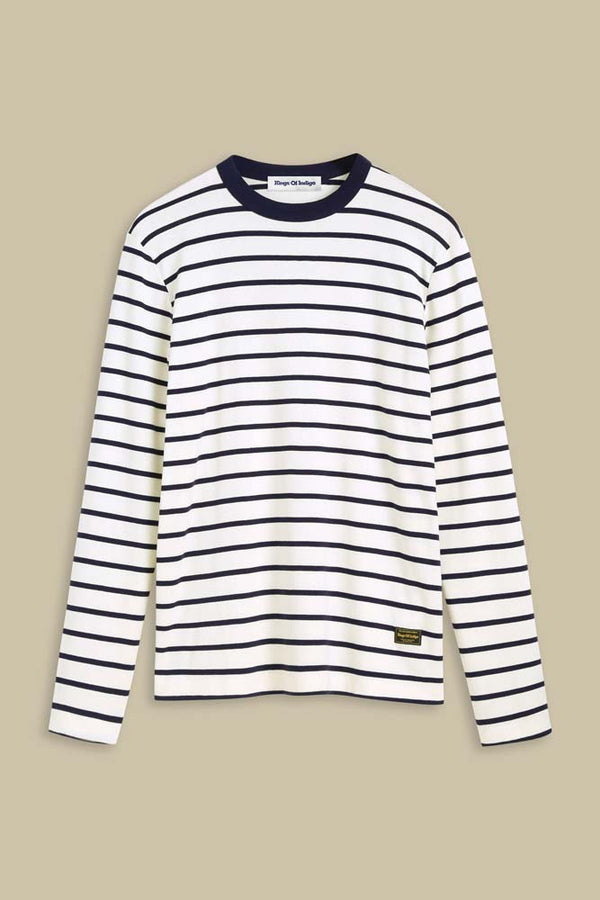 NEZER | BRETON STRIPE NAVY