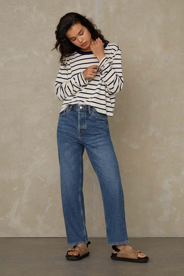 JESSAMINE | BRETON STRIPE NAVY
