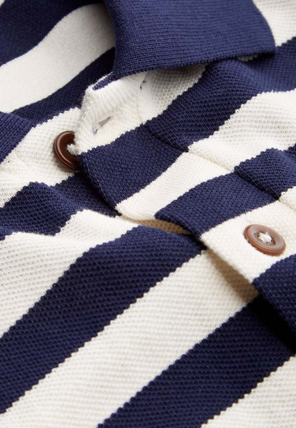 CHOKEI | NAVY STRIPE FUJI BADGE