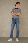 DARIUS | NAVY FINE STRIPE