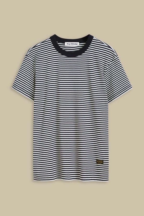 DARIUS | NAVY FINE STRIPE