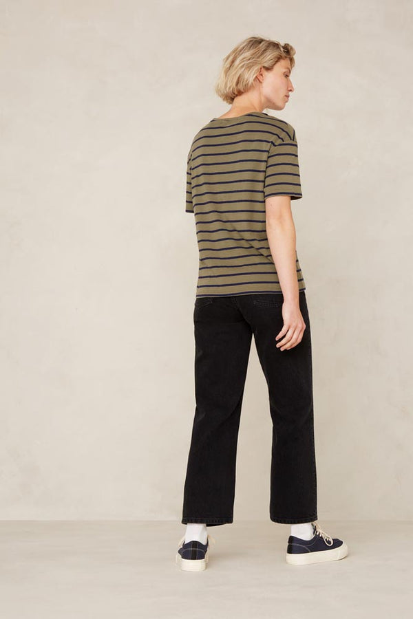 AMABEL | BRETON STRIPE LEAF GREEN