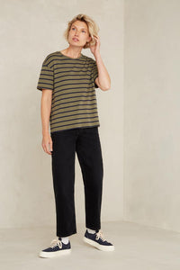 AMABEL | BRETON STRIPE LEAF GREEN